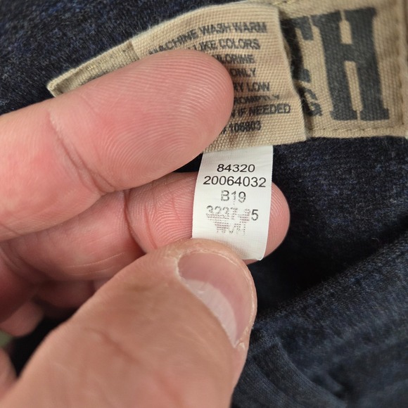 Duluth Trading Pants Mens 30x32 Blue Gray Incog-Chino Stretch Knit Standard Fit - Picture 9 of 11